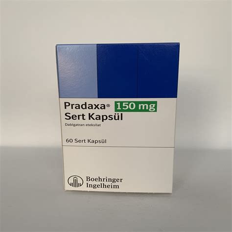 Pradaxa 150 Mg 60 Sert Kapsul