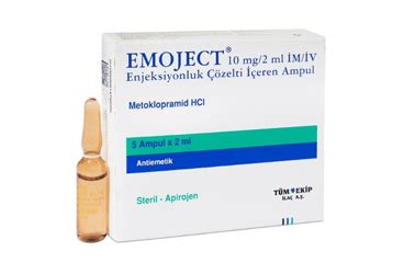 Pramed 10 Mg/2 Ml Im/iv Enj. Coz. Iceren 5 Ampul