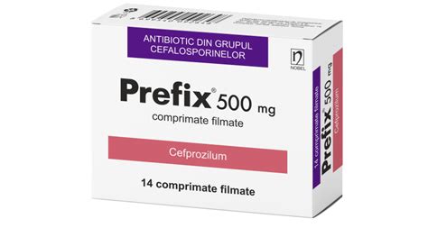 Prefix 500 Mg 14 Film Tablet