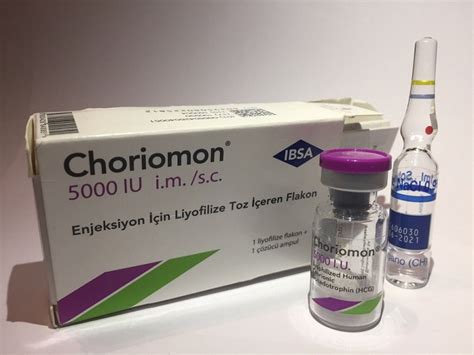 Pregnyl 5000 Iu Im/sc Enjeksiyon Icin Liyofilize Toz Iceren 1 Flakon