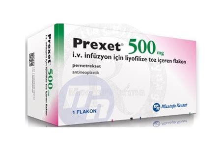 Prexet 500 Mg Iv Infuzyonluk Liyofilize Toz Iceren Flakon (1 Flakon)