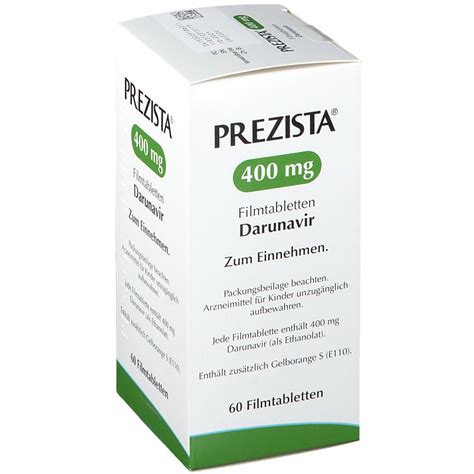 Prezista 400 Mg 60 Film Kapli Tablet