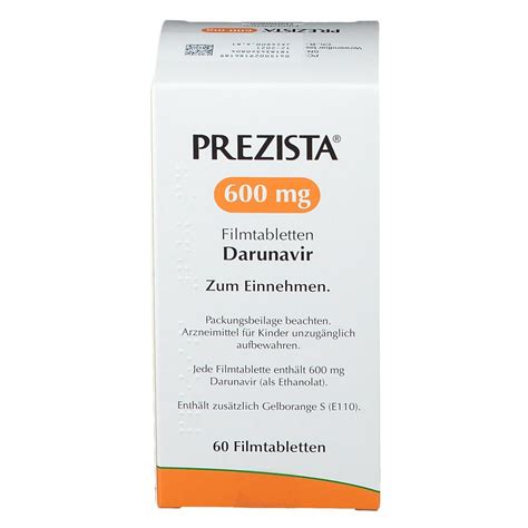 Prezista 600 Mg 60 Film Kapli Tablet