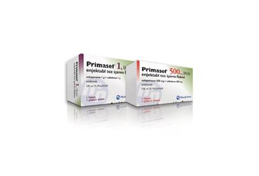 Primasef 500 Mg Im/iv Enjektabl Toz Iceren Flakon