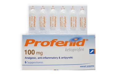 Profenid 100 Mg 12 Supozituar