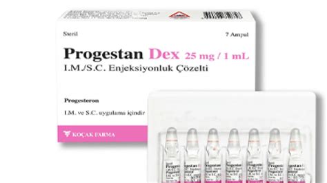 Progestan Dex 25 Mg / 1 Ml I.m. /s.c. Enjeksiyonluk Cozelti (7 Ampul)