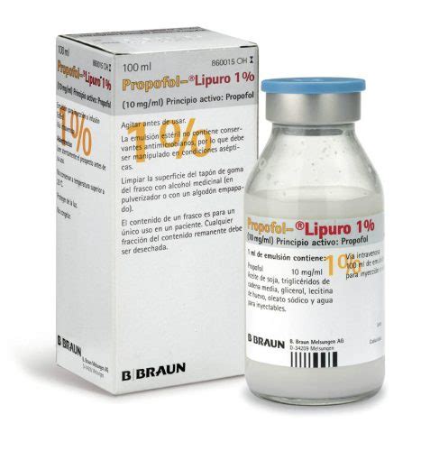 Propofol-lipuro %1 10 Mg/ml Infuzyonluk Veya Enjeksiyonluk Emulsiyon Iceren 50 Ml Flakon