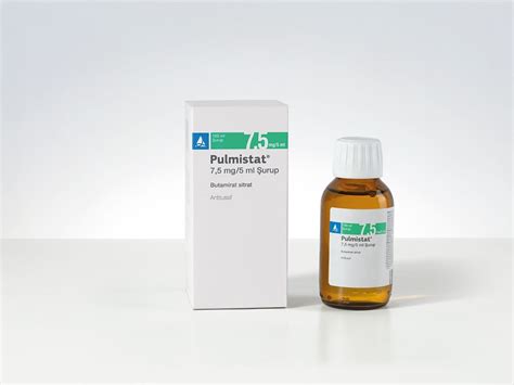Pulmistat 7,5 Mg/5 Ml Surup 100 Ml
