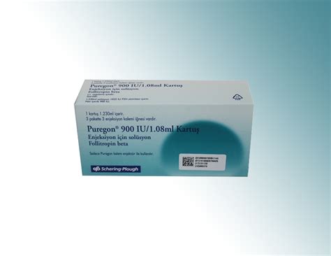 Puregon 900iu/1.08 Sc Enjeksiyon Icin Cozelti Iceren Kartus