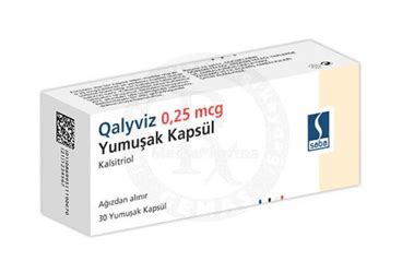 Qalyviz 0,25 Mcg Yumusak Kapsul