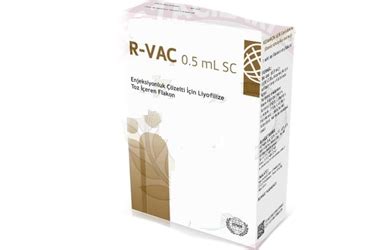 R-vac 0,5ml Sc Enjeksiyonluk Cozelti Tozu Ve Cozucusu