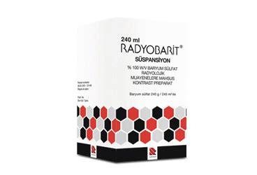 Radyobarit 240 Ml Suspansiyon