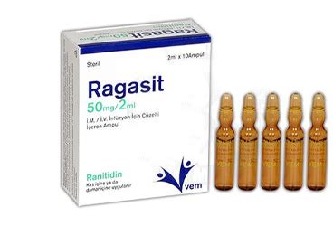 Ragasit 50 Mg/2 Ml Im/iv Infuzyon Icin Cozelti Iceren 10 Ampul