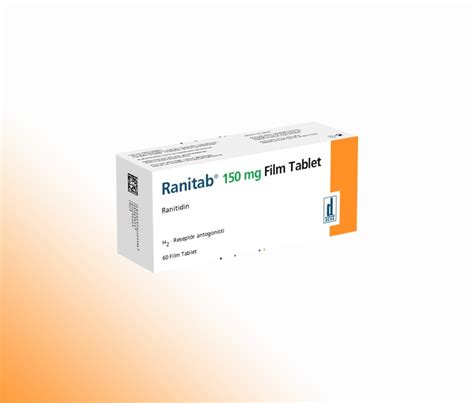 Ranitab 150 Mg 60 Film Tablet