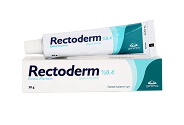 Rectoderm %0,4 Rektal Merhem 30 G