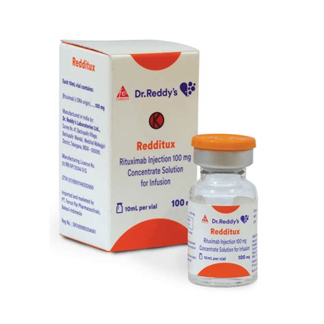 Redditux 100 Mg/10 Ml Infuzyon Cozeltesi Hazirlamak Icin Konsantre Cozelti