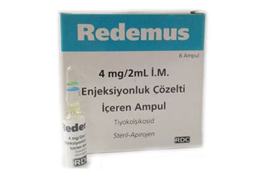 Redemus 4 Mg/2 Ml Im 6 Ampul
