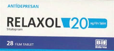 Relaxol 20 Mg 28 Film Tablet