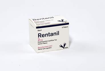 Rentanil 2 Mg Enjeksiyonluk Liyofilize Toz Iceren Flakon