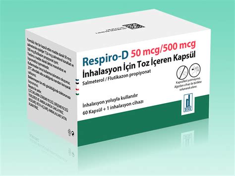 Respiro-d 50 Mcg/500 Mcg Inhalasyon Icin Toz Iceren Kapsul