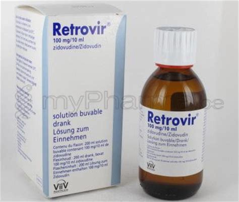Retrovir 50 Mg/5 Ml 200 Ml Surup