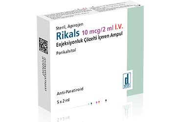 Rikals 10 Mcg/2 Ml Iv Enjeksiyonluk Cozelti Iceren Ampul 2 Ml 5 Ampul