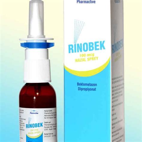 Rinobek 100 Mcg Nasal Sprey, Suspansiyon