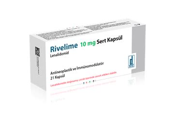 Rivelime 10 Mg 21 Sert Kapsul