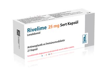 Rivelime 25 Mg 21 Sert Kapsul