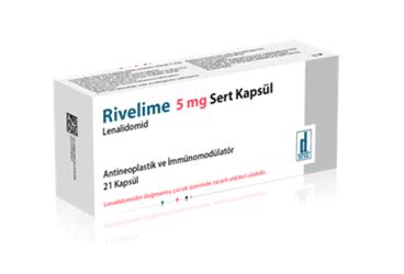 Rivelime 5 Mg 21 Sert Kapsul