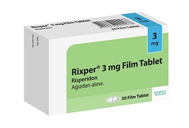 Rixper 3 Mg 30 Film Tablet