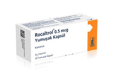 Rocaltrol 0,5 Mcg 30 Yumusak Kapsul