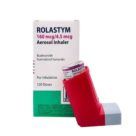 Rolastym Aerosol 80 Mcg/4,5 Mcg Suspansiyon Iceren Olculu Doz Inhaler (120 Doz)
