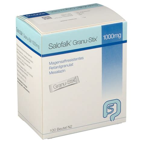 Salofalk Granu-stix 1000 Mg Granul Iceren 100 Sase