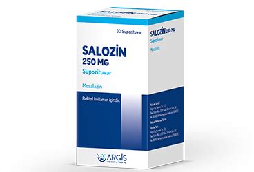 Salozin 250 Mg Supozituvar