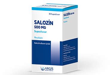 Salozin 500 Mg Supozituvar