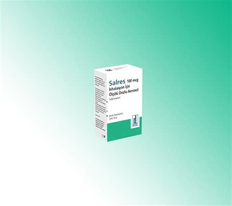 Salres 100 Mcg/doz Inhalasyon Icin Cozelti Iceren Olculu Dozlu Aerosol (200 Doz)