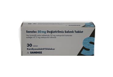 Saneloc 50 Mg 30 Degistirilmis Salinimli Tablet