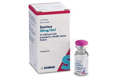 Santax 20 Mg/2 Ml Iv Infuzyon Icin Konsantre Cozelti Iveren Flakon
