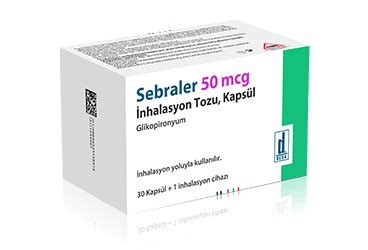 Sebraler 50 Mcg Inhalsyon Tozu, 30 Kapsul