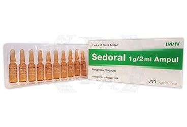 Sedoral 1g/2 Ml 10 Ampul