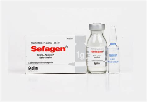 Sefagen 1000 Mg Iv/ Im 1 Flakon