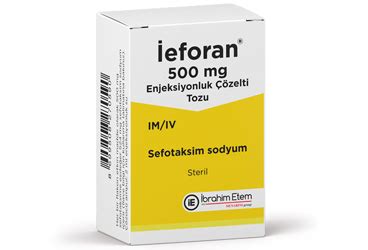 Sefotak 500 Mg 1 Flakon