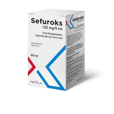 Sefuroks 125 Mg 70 Ml Suspansiyon