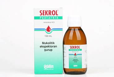 Sekrol 15 Mg/5 Ml Pediyatrik Surup (150 Ml)