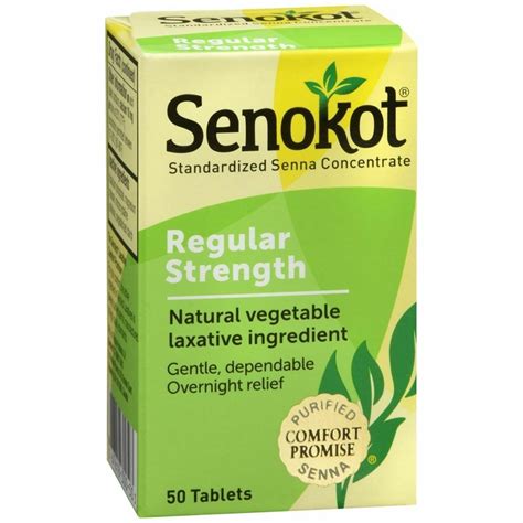 Senokot 50 Tablet