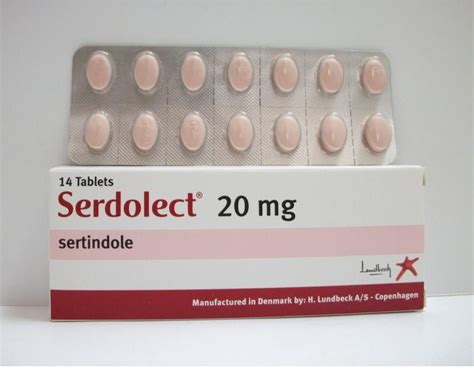 Serdolect 20 Mg 28 Film Tablet
