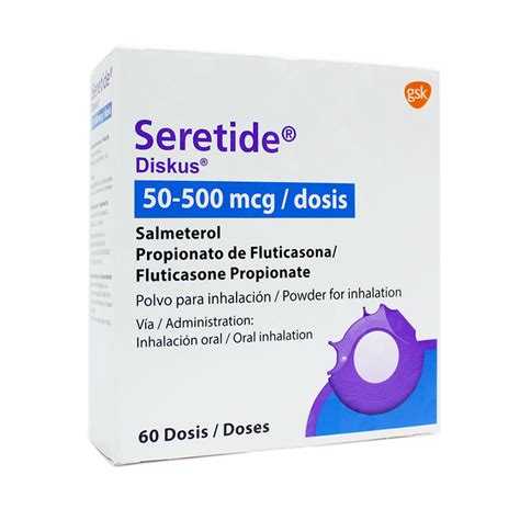 Seretide 500/50 Mcg 60 Doz Diskus