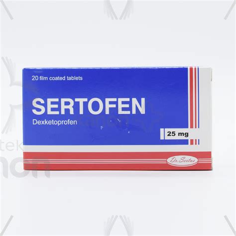 Sertofen 25 Mg 20 Film Tablet