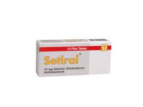 Setiral 10 Mg 10 Film Tablet